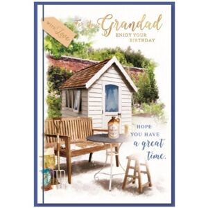 Simon Elvin Grandad Hope You Have A Great Time Birthday Card (Pack of 6)