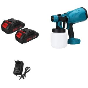 SupplySwap Trådløs Malingsprøjte, Genopladelig, Makita 18v Batteri