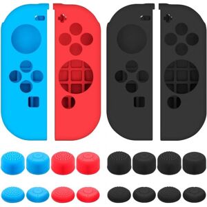 Teknikproffset Silikonebetræk og greb til Joy-Con, 2-pak