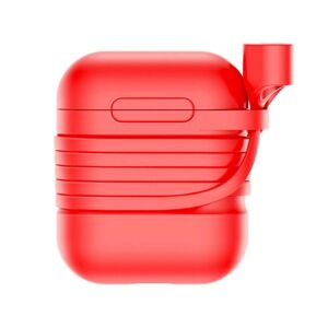 CaseOnline Baseus cover med rem til AirPods : farve - rød