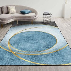 shopnbutik Modern Abstract Geometric Living Room Rug Coffee Table Cushion, Size: 140x200cm(20)