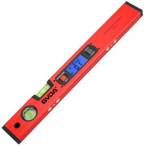 GVDA GD-H400M Digital Level 360 Measure Protractor Level Ruler(Red)