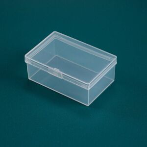 Shoppo Marte 20 PCS Rectangular Transparent Storage Box Plastic Universal Packaging Box With Cover Parts Accessories Storage Box