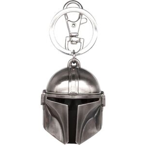 Monogram Int. Star Wars Metal Keychain Mandalorian Helmet