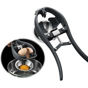 shopnbutik 304 Stainless Steel Egg Opener Egg White Separator Kitchen Tool