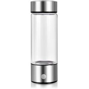 shopnbutik Portable Electrolyzed Water Cups Hydrogen-Rich Water Cups, Capacity: 420ml(Silver)