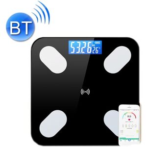 Shoppo Marte Smart Bluetooth Weight Scale Home Body Fat Measurement Health Scale Charge Model(Black True Class)