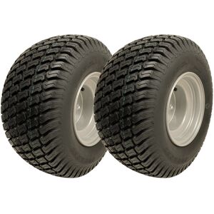 Wanda 18x8.50-8 4ply Multi turf grass tyres on four stud 100mm pcd rim - set of 2 -