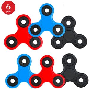 Cenocco sæt med 6 sensoriske fidget spinner-legetøjsgenstande