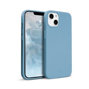 Pricenet Crong Color Cover Liquid Silicone Cover til iPhone 13 mini (Himmelblå)