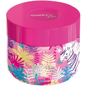 Pricenet Quokka Whim Kids Food Jar - Termisk madkasse / børnefrokosttermoskande 369 ml (zebraer)