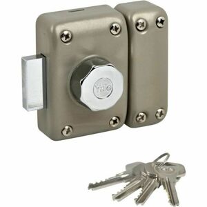 Lock Yale YV25DE-45 Beige Metal 19,5 x 7 x 14 cm Doors Ø 23 mm