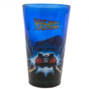 Back To The Future Premium Time Travel Scene Glass