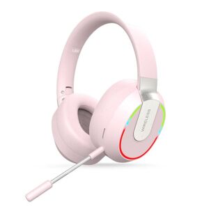 My Store L850 Foldable ENC Noise Reduction Wireless Bluetooth Earphone with Microphone(Pink)