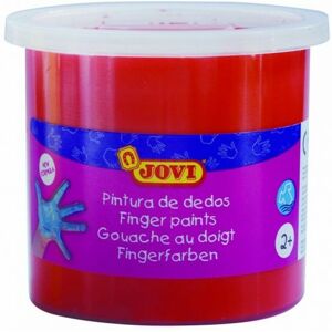 Finger Paint Jovi 5 Units Red 5 Pieces 125 ml