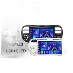 SupplySwap 7'' Android Bilradio til Fiat 500 2007-2015 - 2Din 8+128G, Carplay, Auto WIFI GPS DSP