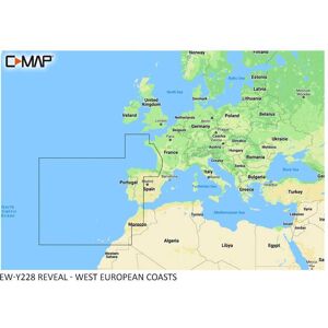 C-map Vesteuropæiske Kyster L Diagram Nautica