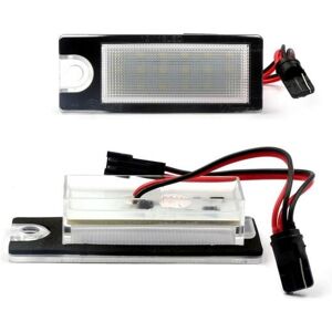 Teknikproffset LED nummerpladebelysning til Volvo V70N/S60/S80/XC90