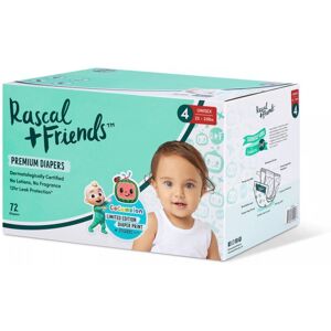 RASCAL AND FRIENDS RASCAL + FRIENDS Diaper, 4 size, 72pcs, 10-15 kg, 93618