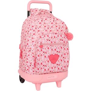 School Rucksack with Wheels Vicky Martín Berrocal  Pink 33 X 45 X 22 cm