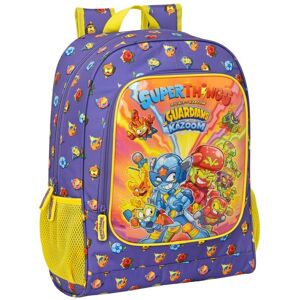 School Bag SuperThings Guardians of Kazoom Purple Yellow (32 x 42 x 14 cm)