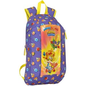 Child bag SuperThings Guardians of Kazoom Mini Purple Yellow (22 x 39 x 10 cm)