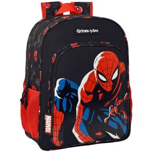 School Bag Spider-Man Hero Black 33 x 42 x 14 cm