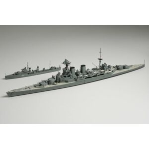 TAMIYA 1/700 British Battle Cruiser Hood & E Class Destro