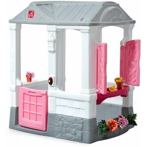 Children's play house Step 2 Courtyard Cottage 118 x 100 x 83 cm pink doors