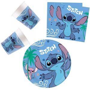 3-pakke Disney Lilo & Stitch Festpakke Party 8 personer