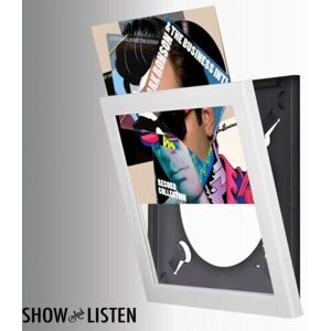 Vinyl frame: Show And Listen - White (4-pack)