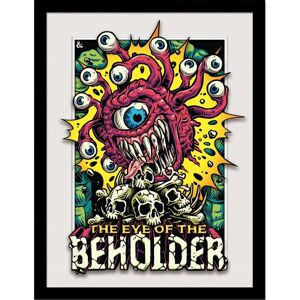 Dungeons & Dragons The Eye Of The Beholder Breakout Framed Poster