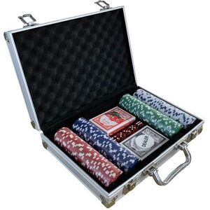 Leksaksaffären Texas Poker Set with case