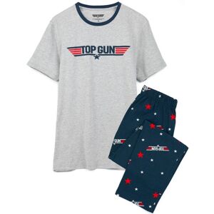 Top Gun Langt pyjamasæt med logo til mænd