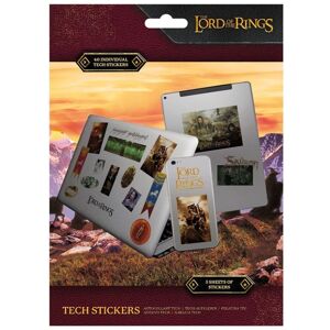 The Lord Of The Rings Heroes And Legends Assorted Designs Tech Stickers (Pack of 5)