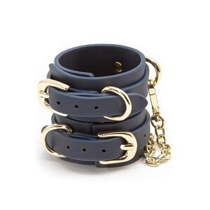 NS Novelties Bondage Couture Hand Cuff Blue Håndjern