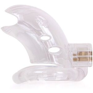 Kiotos Plastic Chastity Cage Clear Kyskhedsbur