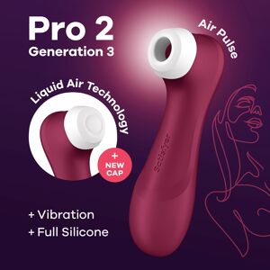 Satisfyer PRO 2 GENERATION 3 WITH LIQUID AIR WITH BLUETOOTH APP - VINRØD