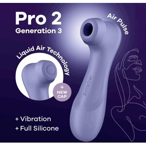 Satisfyer PRO 2 GENERATION 3 WITH LIQUID AIR AND BLUETOOTH APP - LILLA