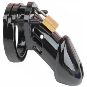 Cocklock Black Chastity Cage Kyskhedsbur