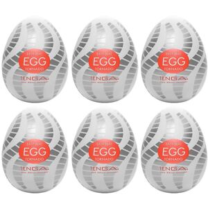 Tenga Engangs Masturbator Egg Tornado 6 Enheder