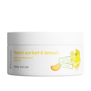 NACOMI Bodyscrub med duft af ferskensorbet og citron 100ml