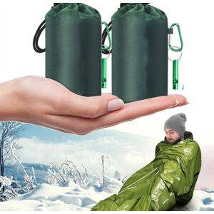Hometech Reusable waterproof emergency sleeping bag with accessories