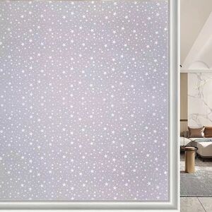 INF Star Style Frosted Privacy Dekorativ vinduesfilm Farve 30x200 cm