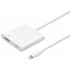 eforyou Lightning-kompatibel til HDMI-kabeladapter til iPhone og iPad