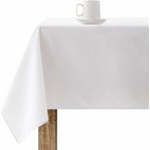 GreatTiger Stain-proof tablecloth Belum Liso White 200 x 140 cm