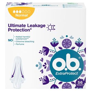 O.B. ExtraProtect Normale tamponer 56 stk.