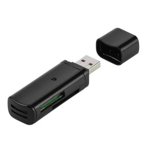 Vivanco USB 2.0 Memory card reader Sort