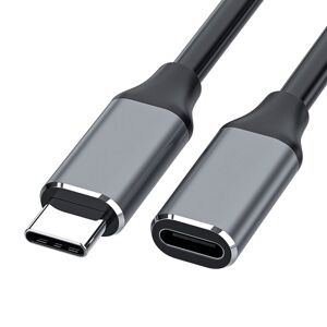Shoppo Marte USB-C / Type-C Male to USB-C / Type-C Female Adapter Cable, Cable Length: 1m