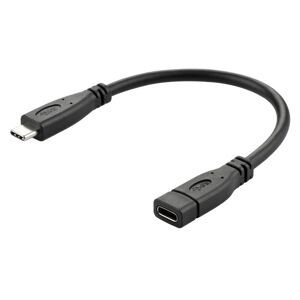 Shoppo Marte USB 3.1 Type-C / USB-C Male to Type-C / USB-C Female Gen2 Adapter Cable, Length: 1m